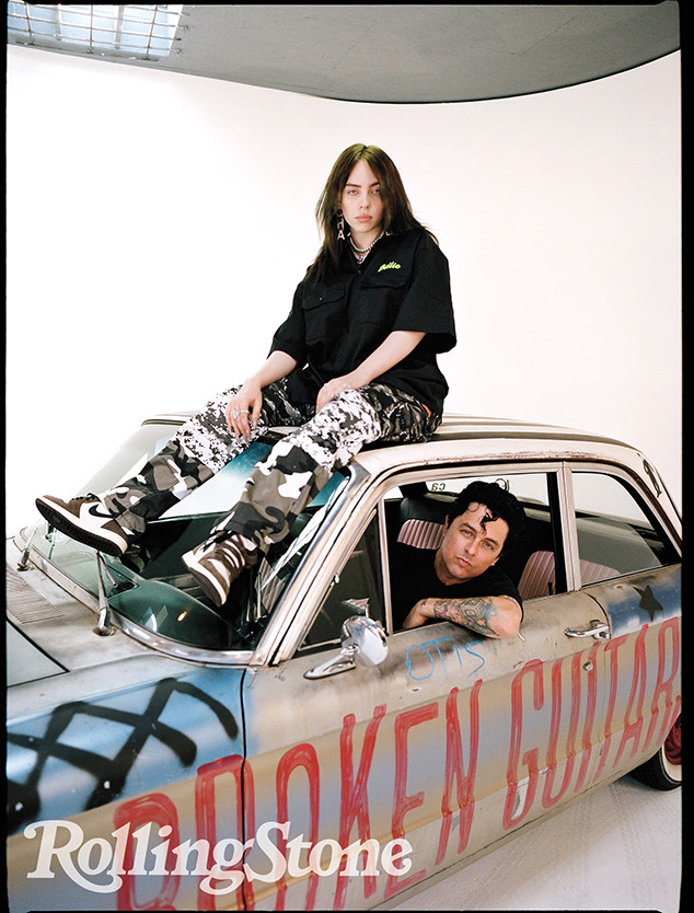 Billie Eilish, Billie Joe Armstrong, Green Day Billie Eilish, Billie Joe Armstrong, Green Day
